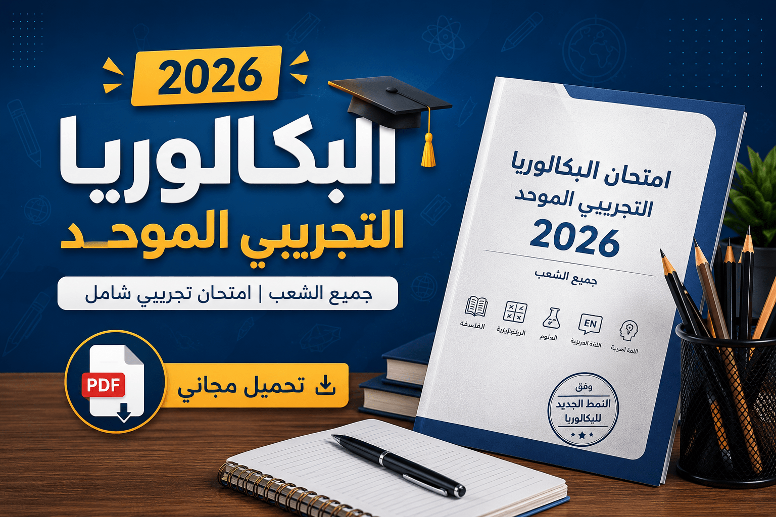 البكالوريا التجريبي الموحد 2026